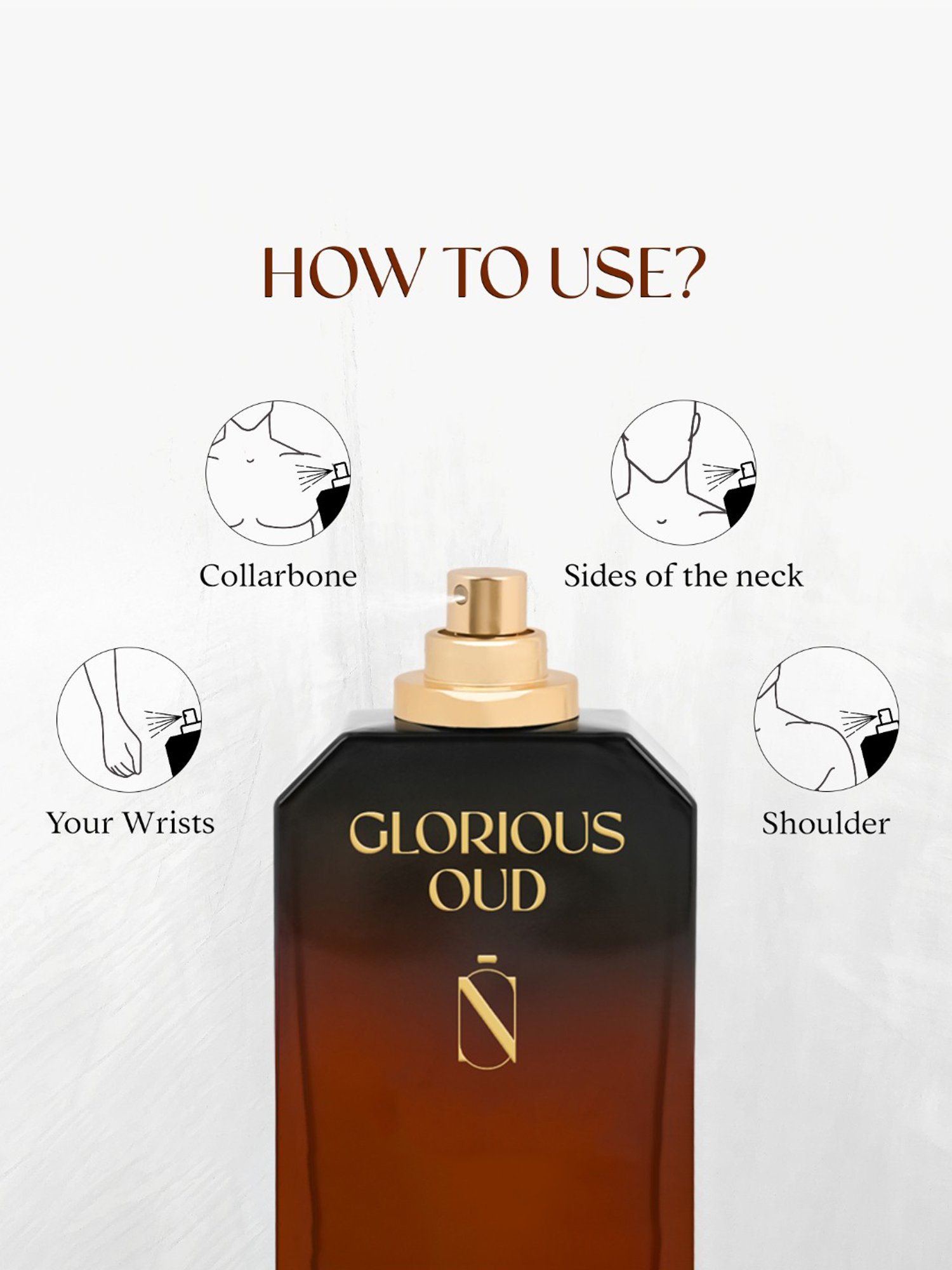 NISARA Glorious Oud Eau de Parfum - 50 ml