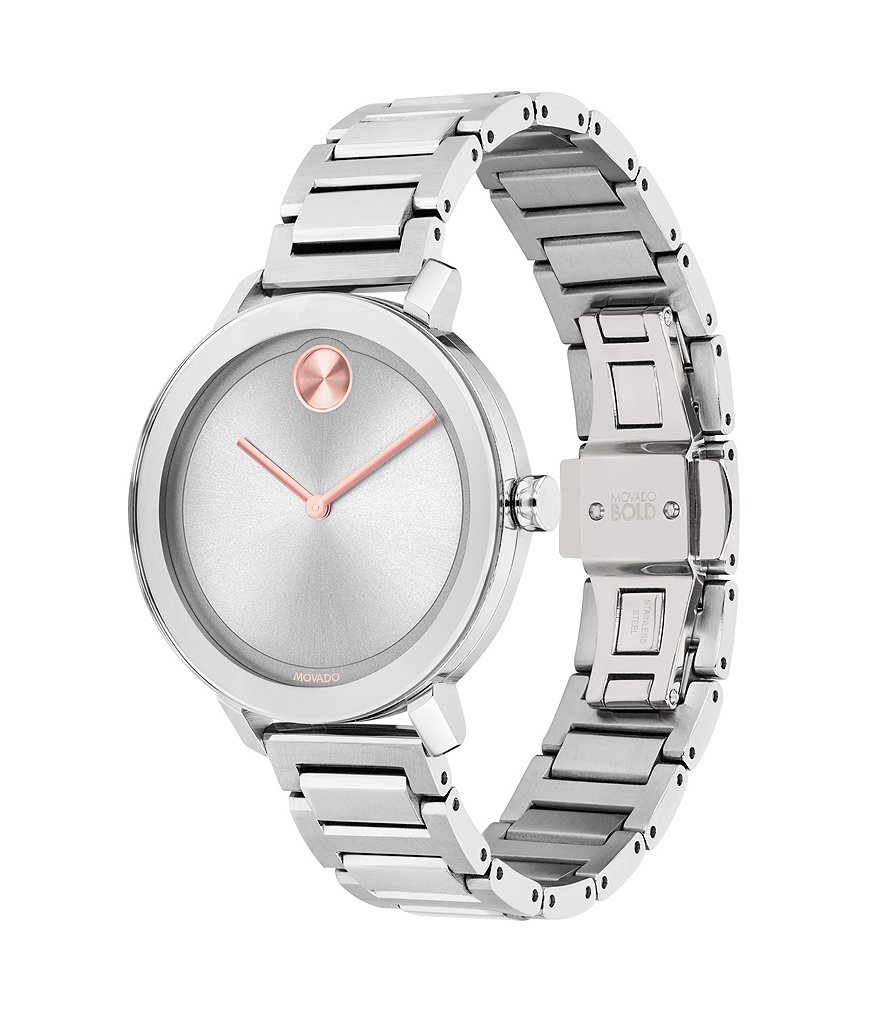 Movado Bold Evolution Stainless Steel Bracelet Watch