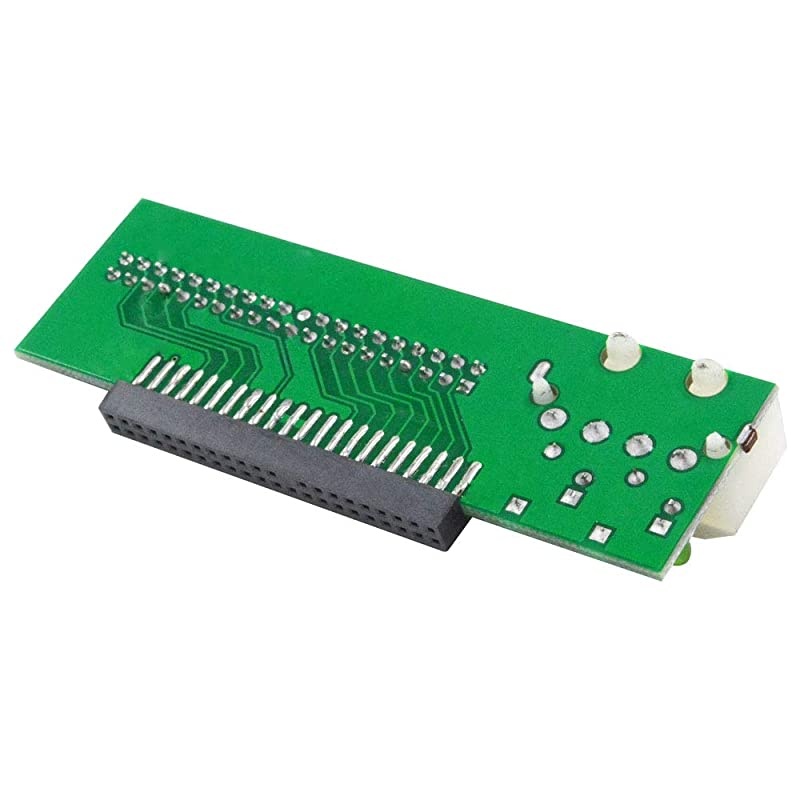 Laptop IDE to Desktop PC Adapter 25 inch 44 Pin HDD Hard Disk Drive or SSD to 40 Pin 35 inch PATA Port Converter Card