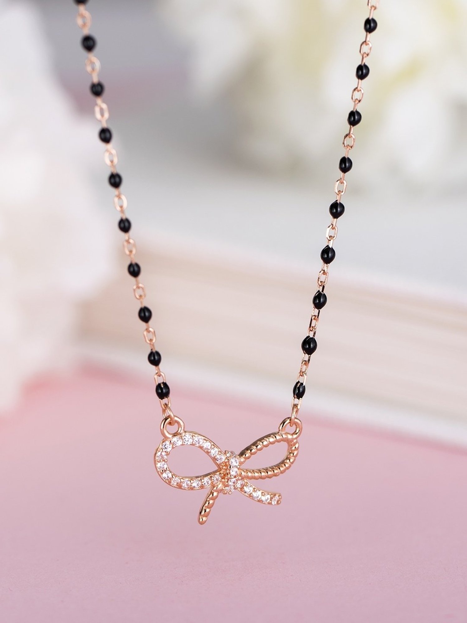 Zavya 92.5 Sterling Silver Radiant Mangalsutra for Women