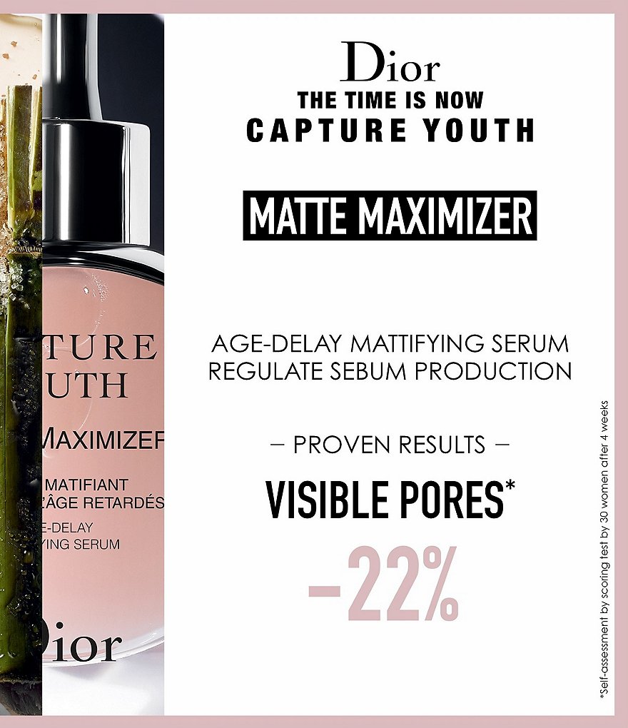 Dior Capture Youth Matte Maximizer Age-Delay Mattifying Serum