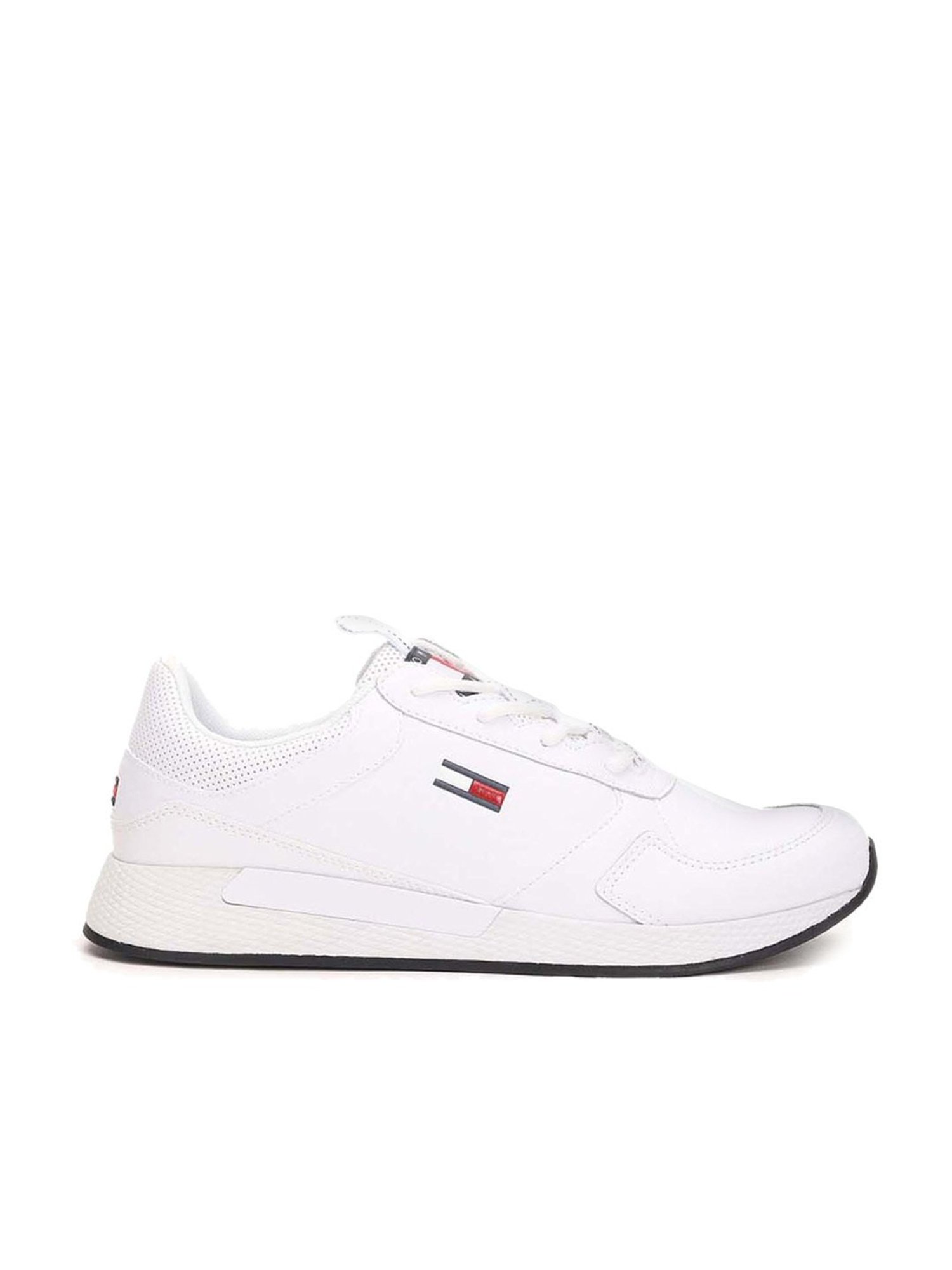 Tommy Hilfiger Men's White Casual Sneakers