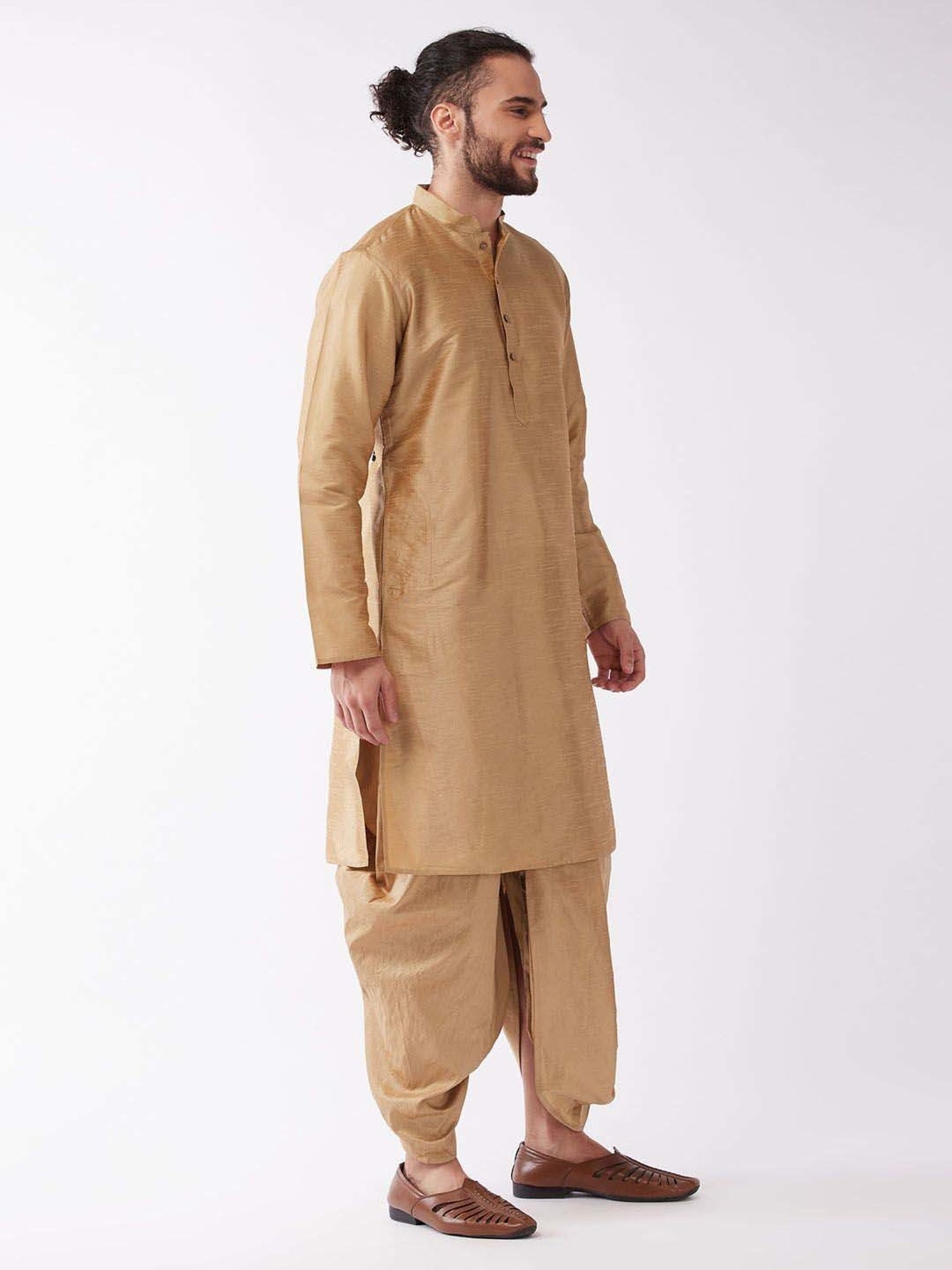 Sanwara White Regular Fit Chikankari Kurta & Churidar Set