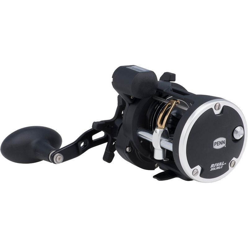 Penn Rival Level Wind Reel - Gear Ratio 5.1:1 - Reel Size: 20 - Left Hand