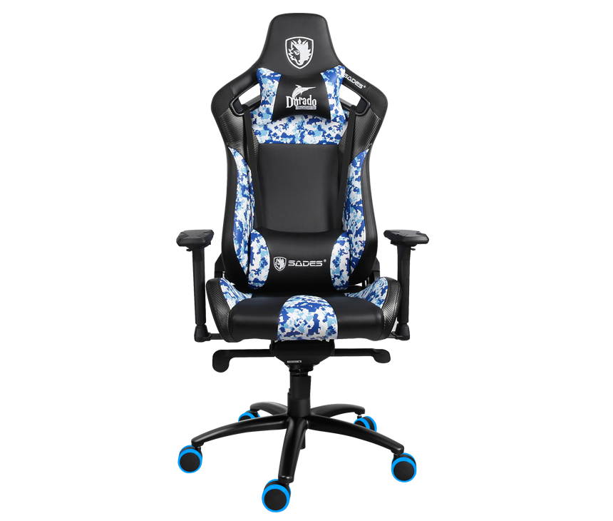 SADES Dorado Gaming Office Chair High Back Racing Style PU Leather Swivel High Backrest