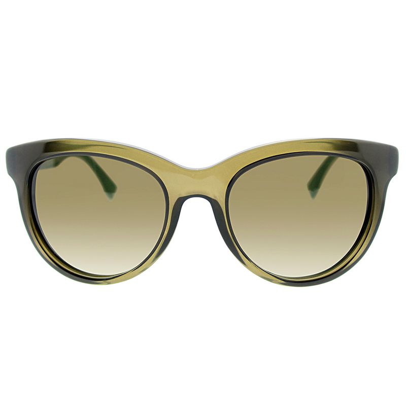 Fendi  7RC/IF Womens Cat-Eye Sunglasses Brown Gradient 52mm