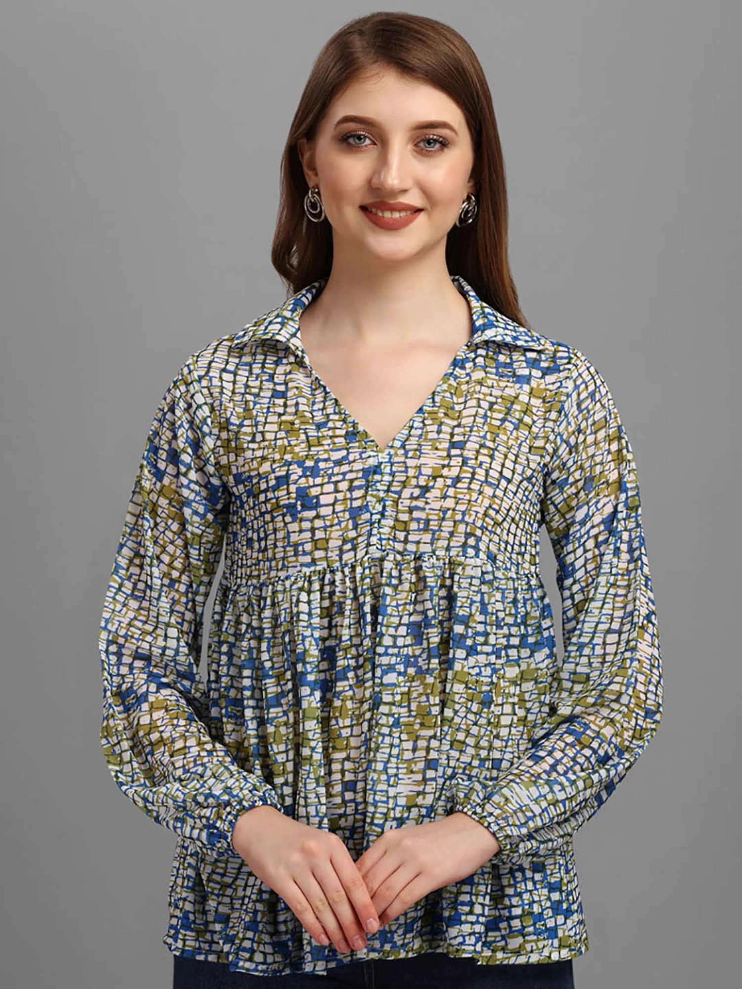 MASAKALI.CO Multicolor Printed Top