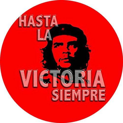 Hasta La Victoria Siempre Round THICK Mousepad Mouse Pad Great Gift Idea