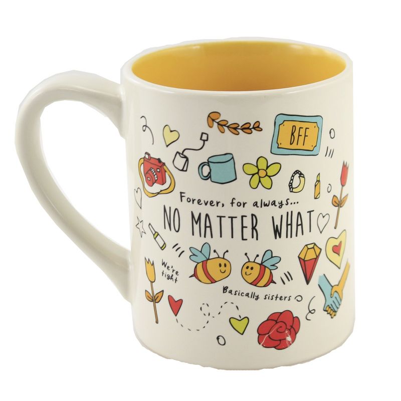 Tabletop 4.0" Forever Friend Mug Simply Mud Enesco  -  Drinkware