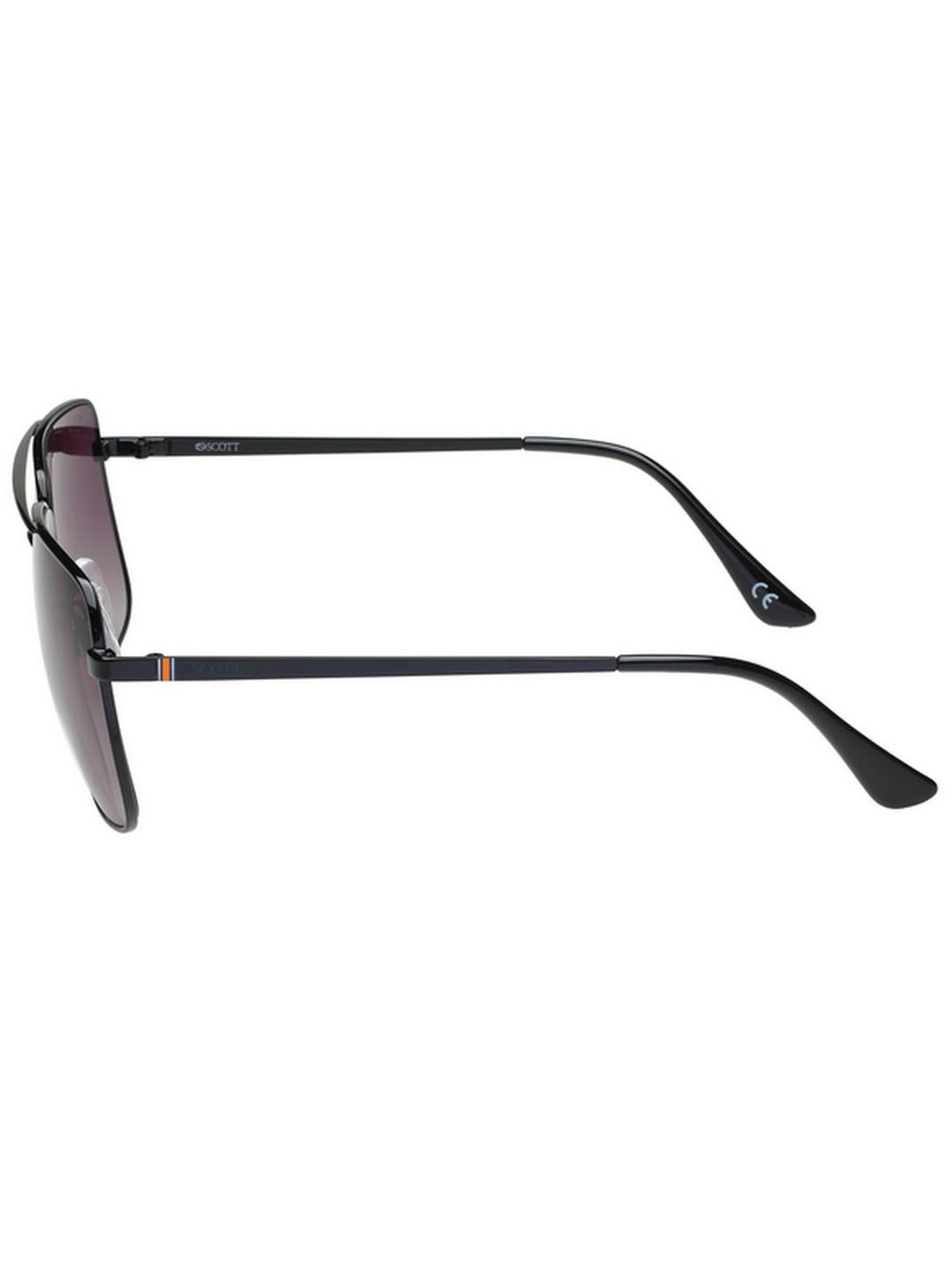SCOTT Grey Square UV Protection Sunglasses for Men