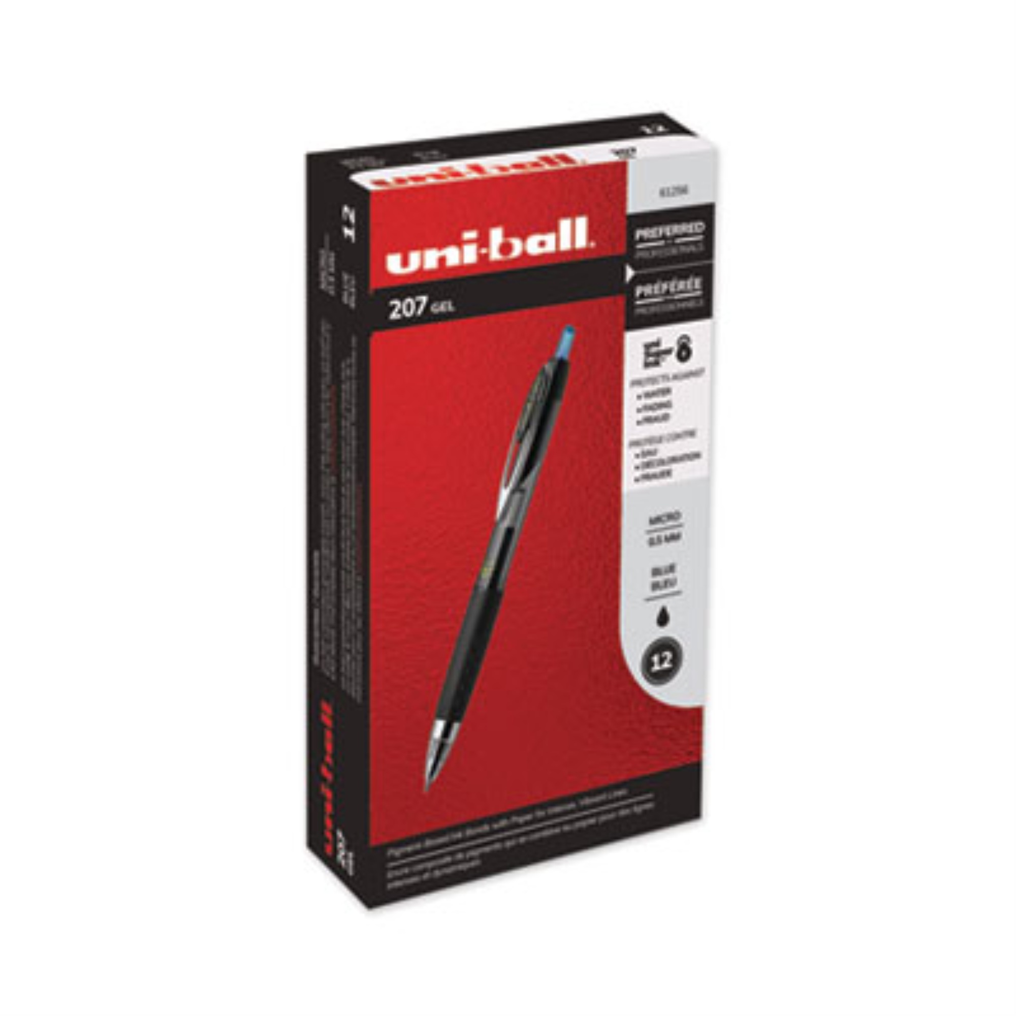 uni-ball Signo 207 Retractable Gel Pen ,PEN,UNI-BALL 207 GEL,BE