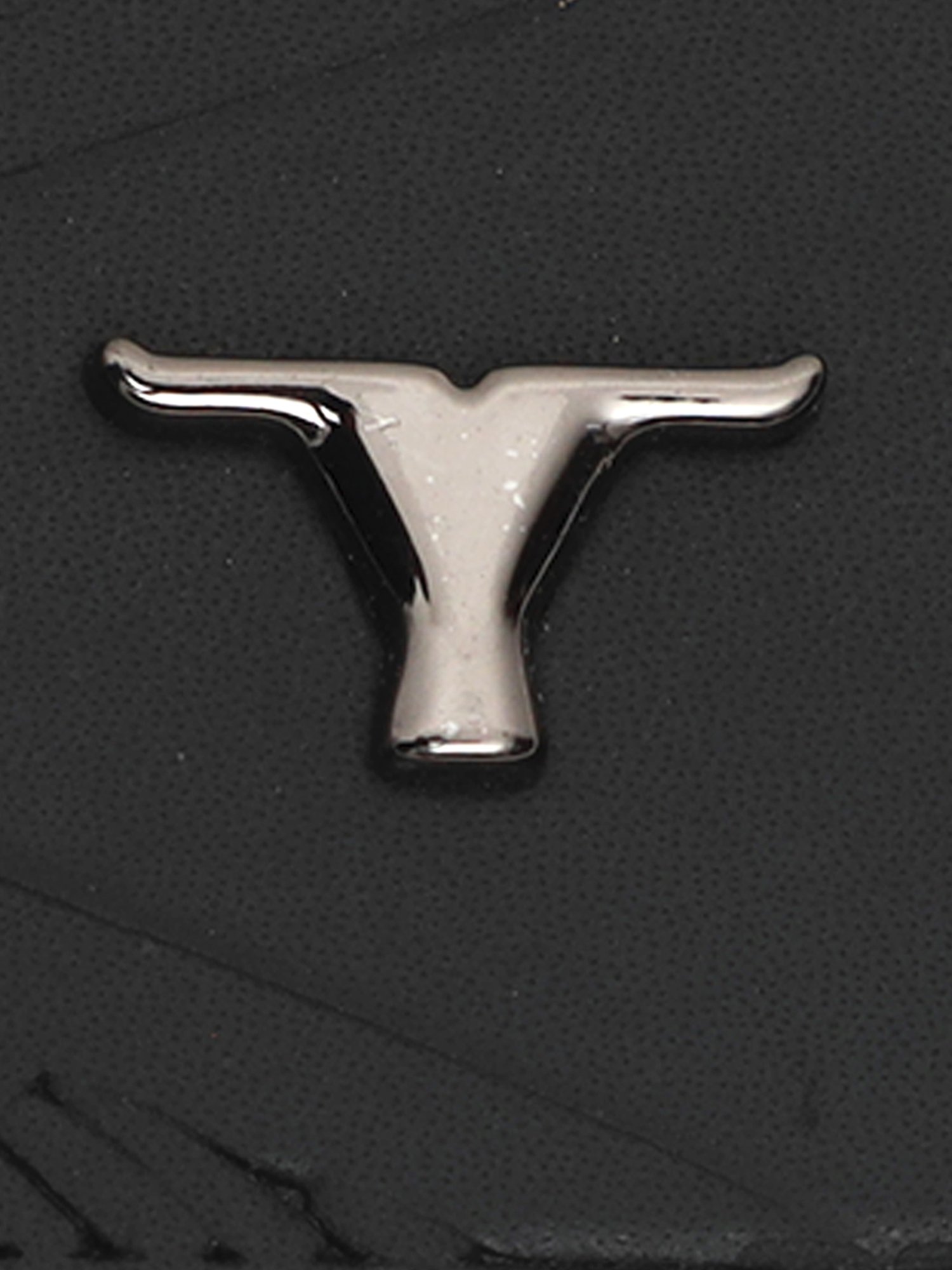 BULCHEE Black Leather Casual Belt for Men