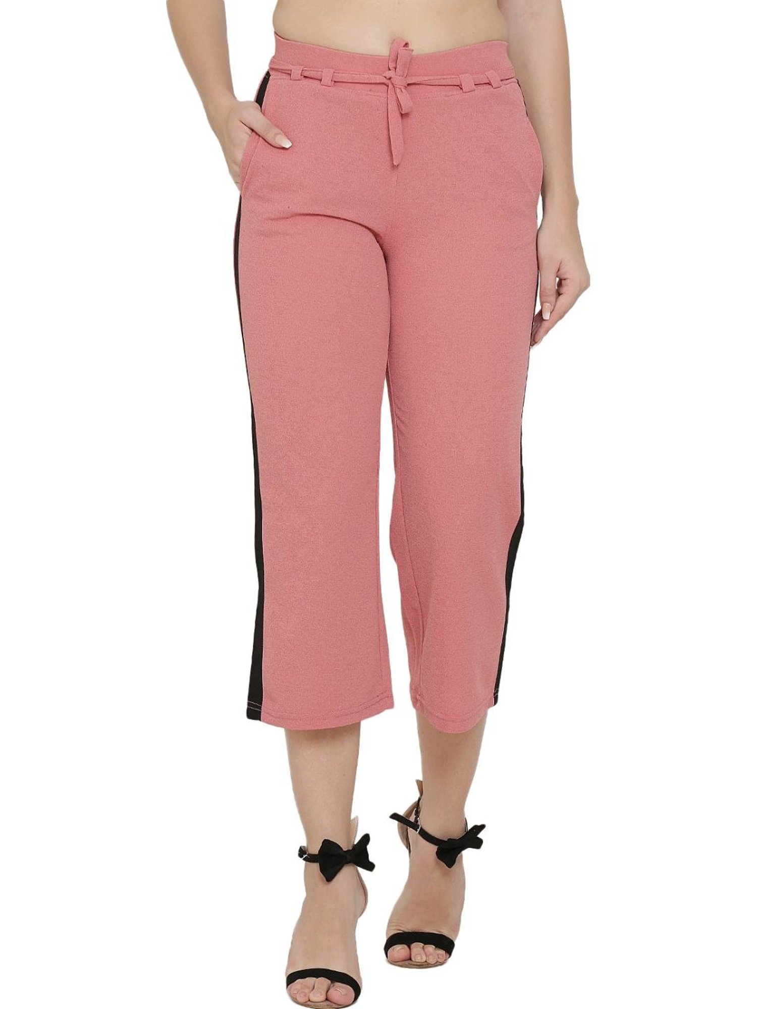 Westwood Pink High Rise Culottes