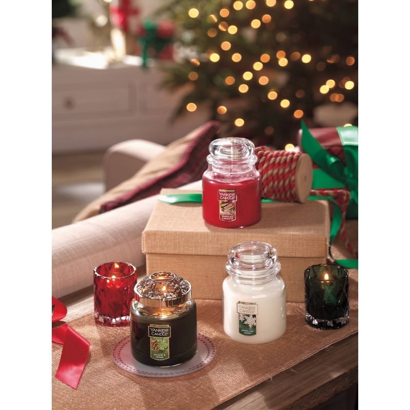 12.5oz Glass Jar Balsam and Cedar Candle - Yankee Candle