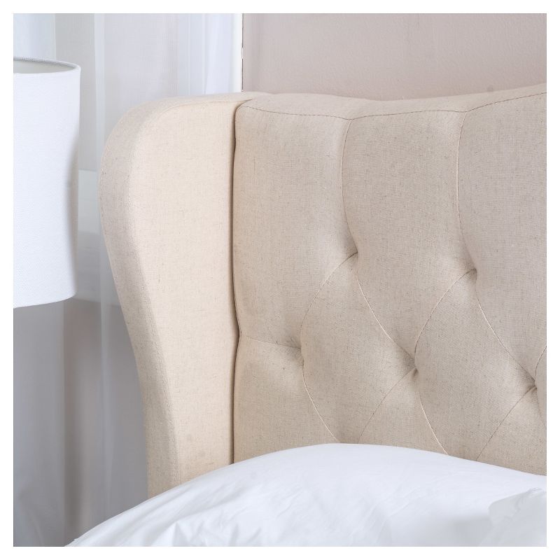 Alford Headboard King/California King Beige - Christopher Knight Home