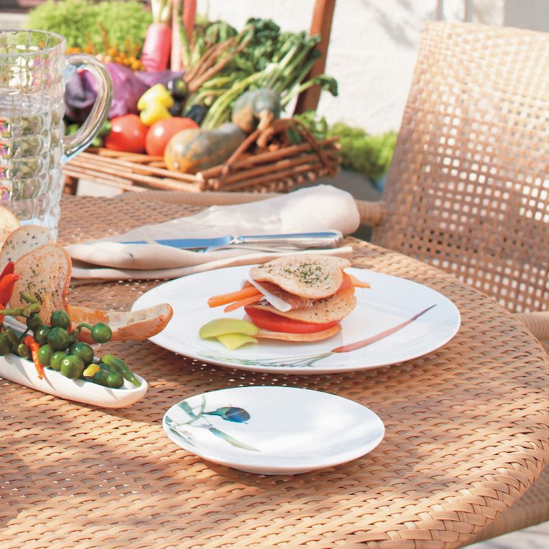 Noritake Kyoka Shunsai 5-Piece Plate Set, 6"