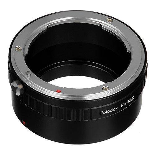 Fotodiox Lens Mount Adapter - Nikon Lens to Sony NEX E-Series Camera fits Sony NEX-3, NEX-5, NEX-5N, NEX-7 and Sony Video Camcorder NEX-VG-10 VG10 Nikon F Standard