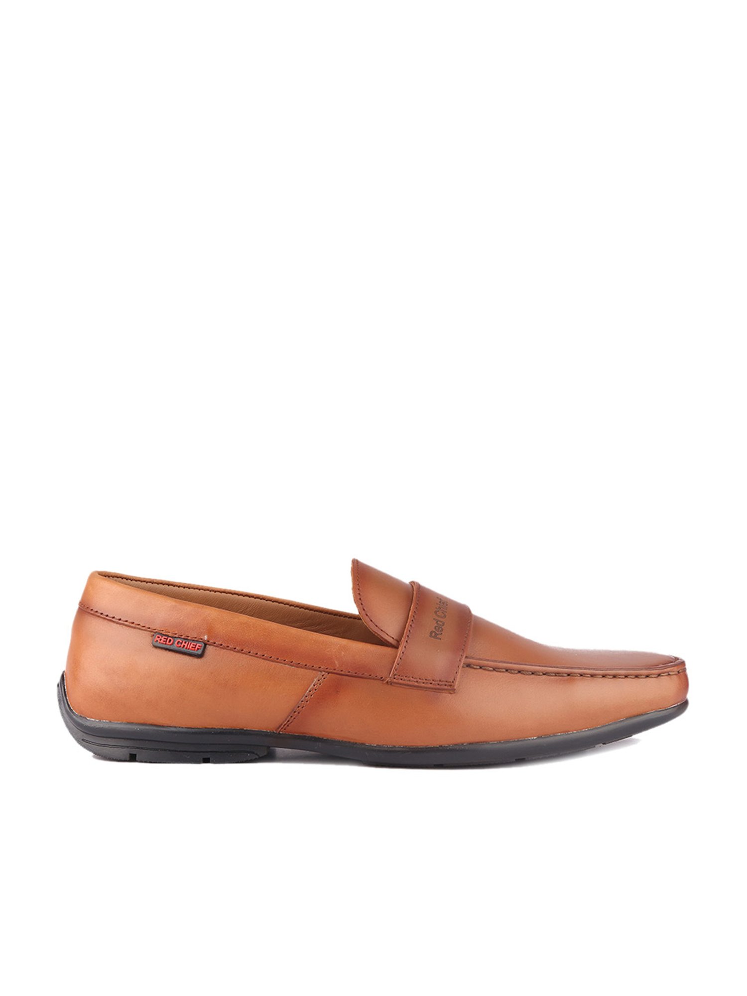 Red Chief Men's Tan Formal Loafers