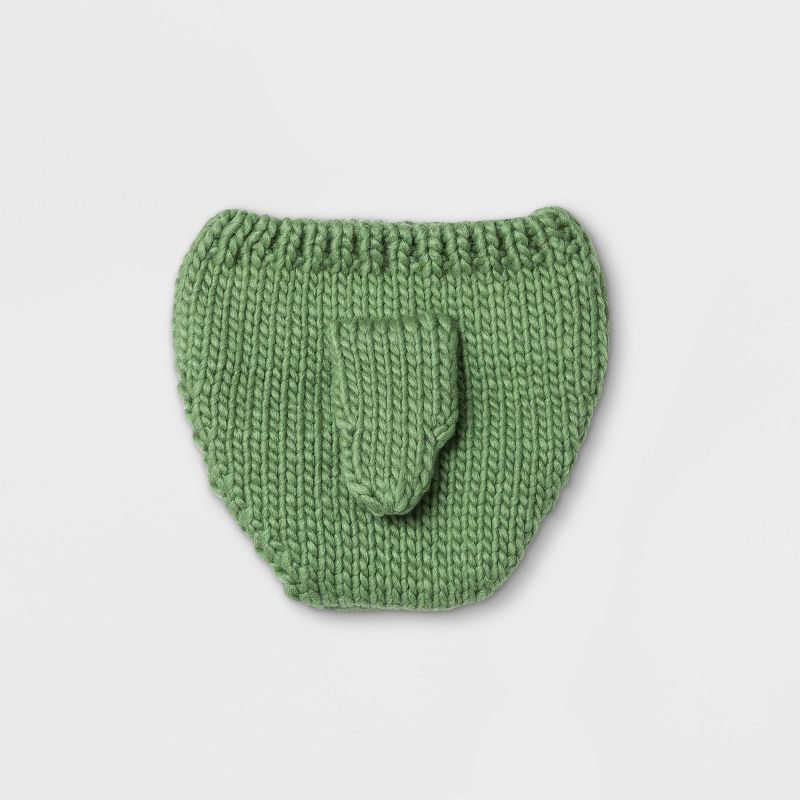 Baby Boys' Dino Hat and Diaper Cover Set - Cloud Island™ Green One Size