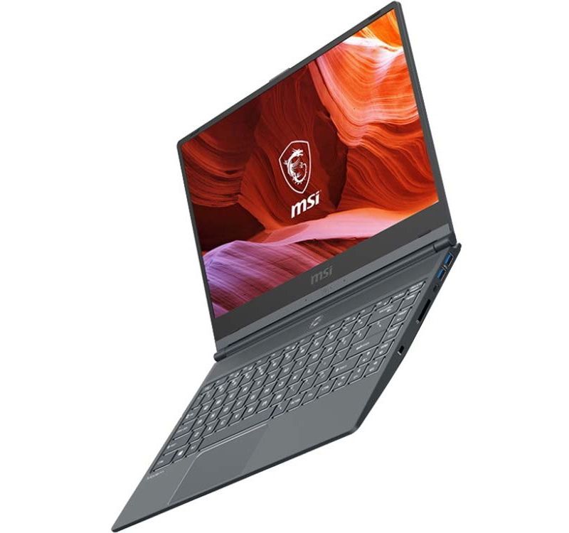 MSI Modern 14 14" Laptop Intel Core i5-10210U 8GB RAM 512GB SSD Carbon Gray - 10th Gen i5-10210U Quad-core - In-plane Switching (IPS) Technology