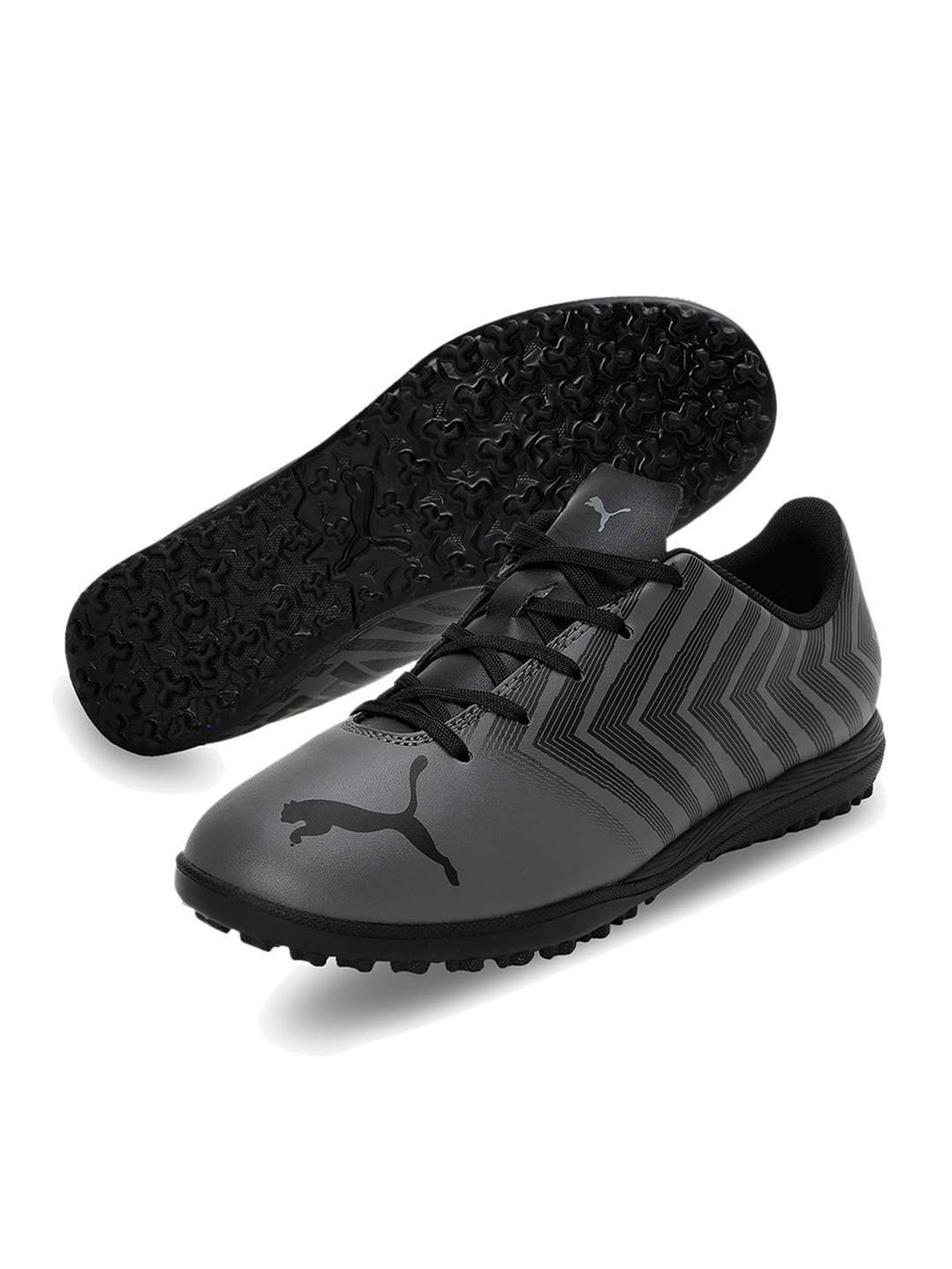 Asian Kids Core Black Running Shoes