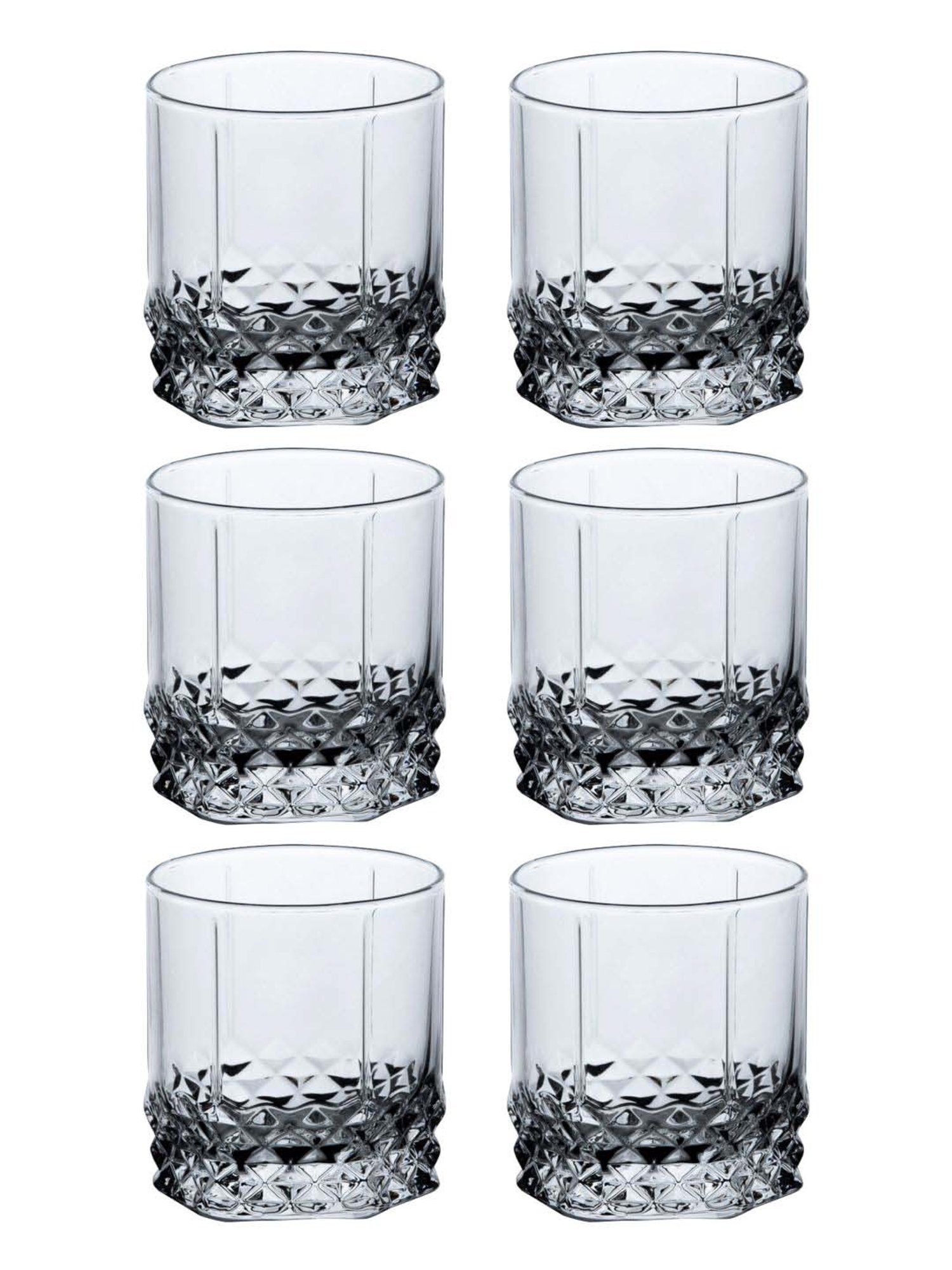 Pasabahce Transparent Glass Tumbler (0.25 L) - Set of 6
