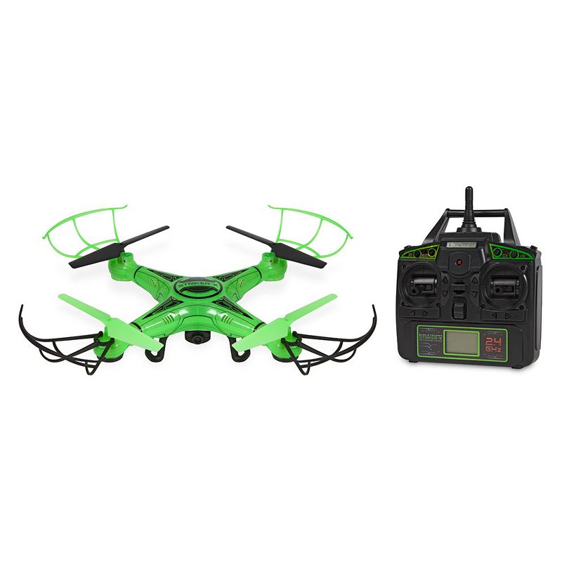 Striker-X Glow-In-The-Dark 2.4GHz - 4.5CH Remote Control RC HD Camera Drone
