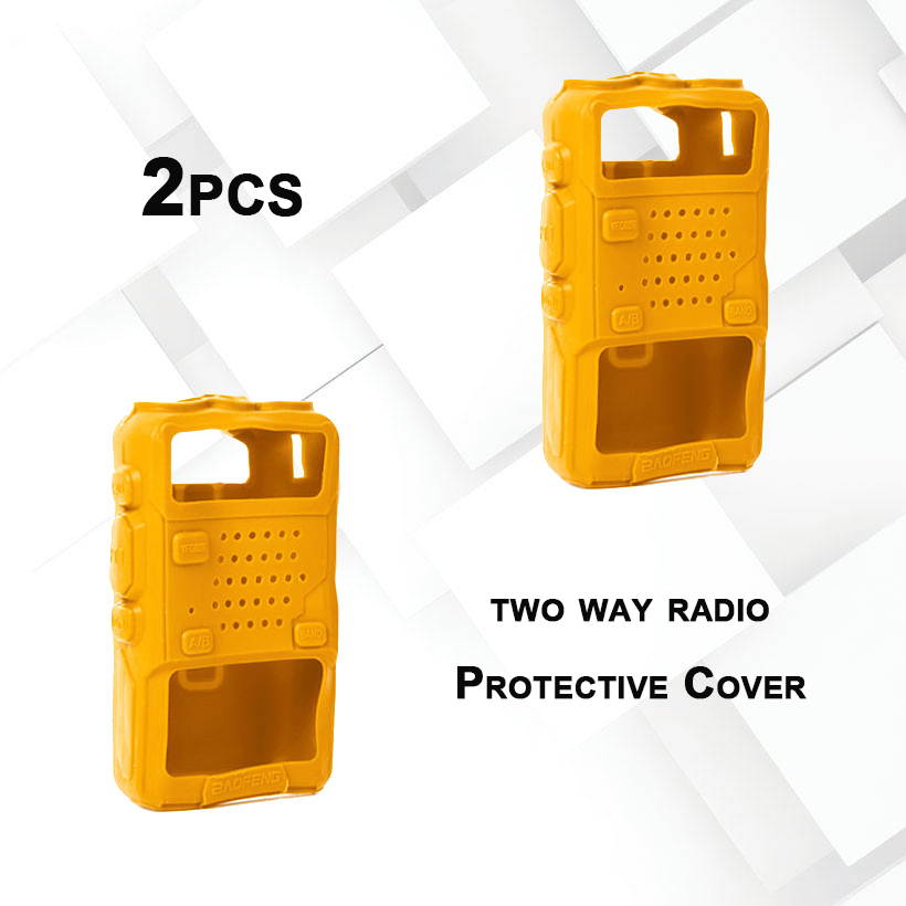 HYS two way ham radio Protective Cover Rubber Soft Case For Baofeng Walkie Talkie