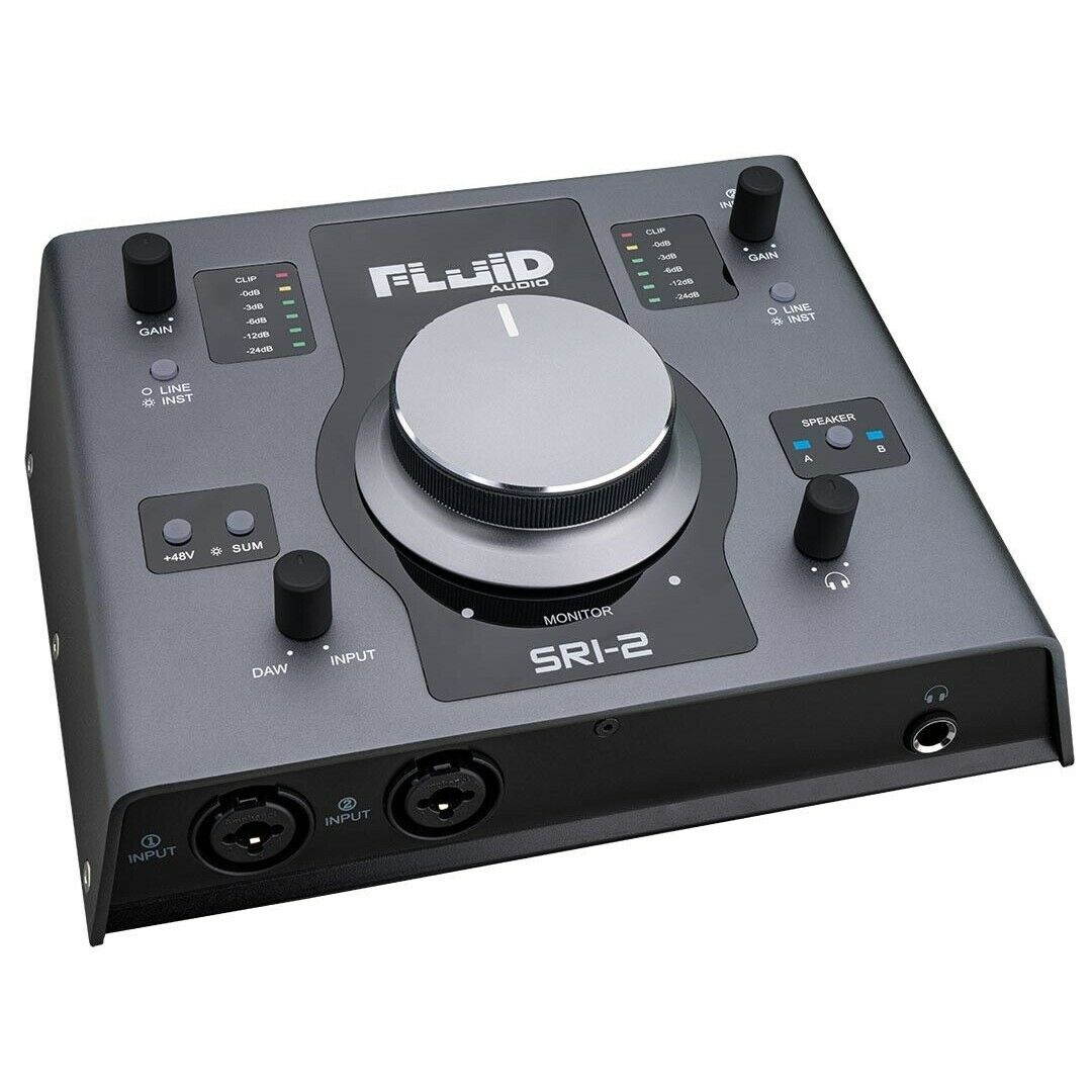 Fluid Audio SRI-2 2-Input 24-bit/192kHz USB Audio Recording Interface