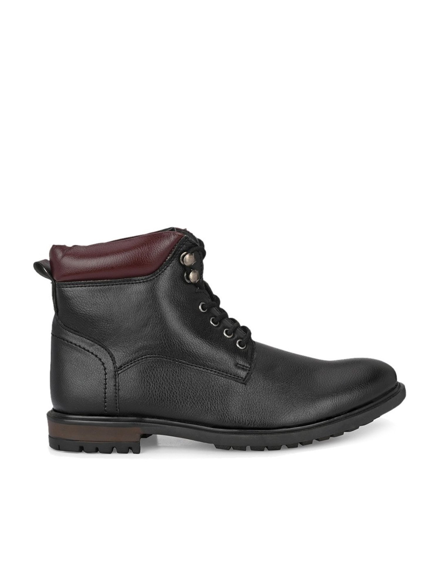 Giorgio Men's Black Derby Boots