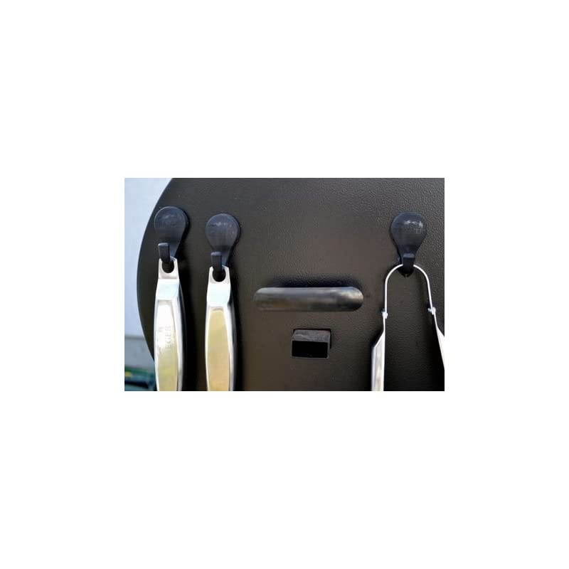 Magnetized Tool Hooks for Grill-Fridge-Cabinet (Set of 2)