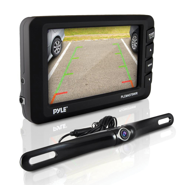 4.3" LCD Monitor & Wireless Backup Camera with Parking/Reverse Assist System
