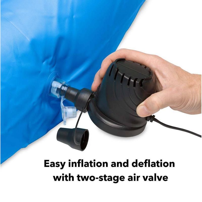 Costway Inflatable Water Slide Crab Dual Slide Bounce House Splash Pool W/ 950W Blower