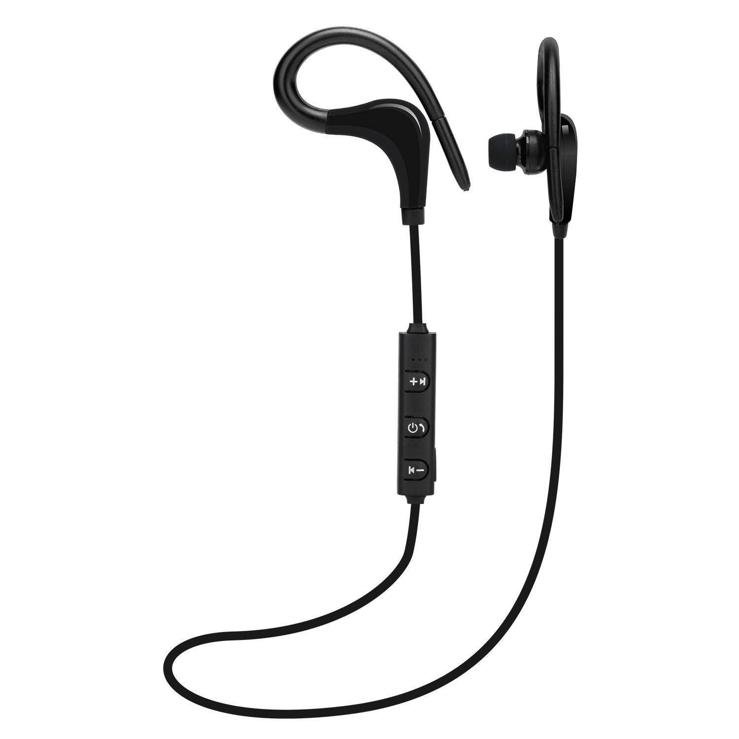 LEORY Bluetooth 4.1 Earphone Sport Running Wireless earphone With Microphone Auriculares Black - Black