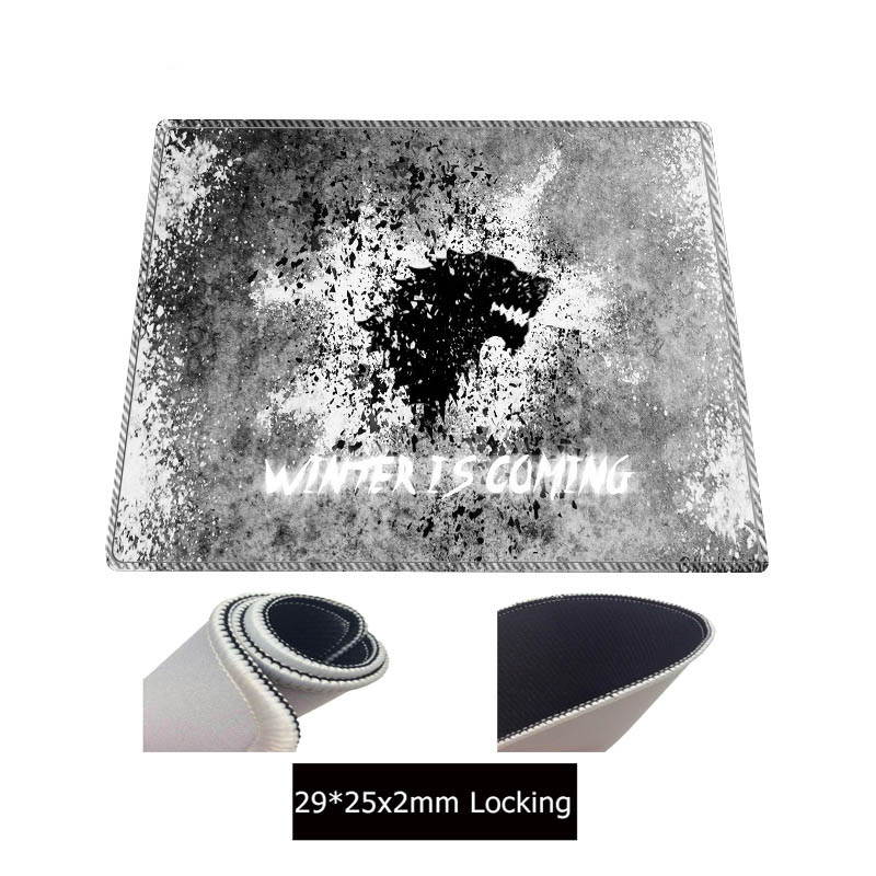 900*400*3MM Game of Thrones mouse pad Notbook Computer Large Mousepad Custom With Locking Edge Gaming Mouse pads Gamer