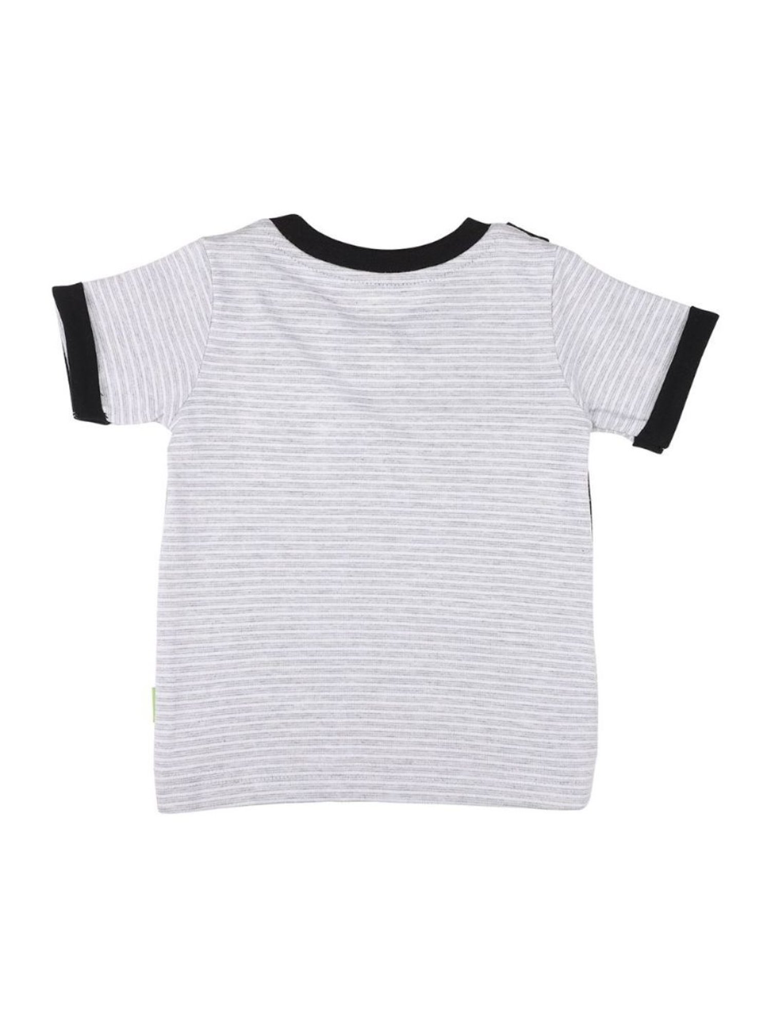 Bodycare Kids Black & Grey Mickey & Friends Printed T-Shirt with Pants