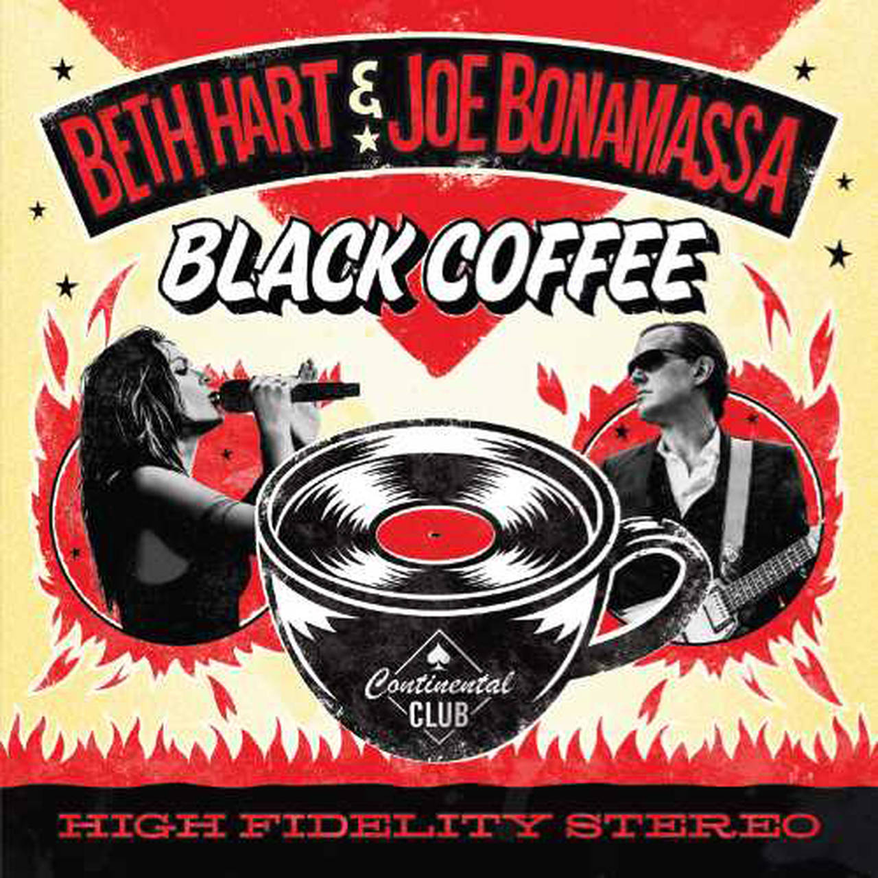 Beth Hart & Joe Bonamassa Black Coffee 180g 2LP (Red Vinyl)