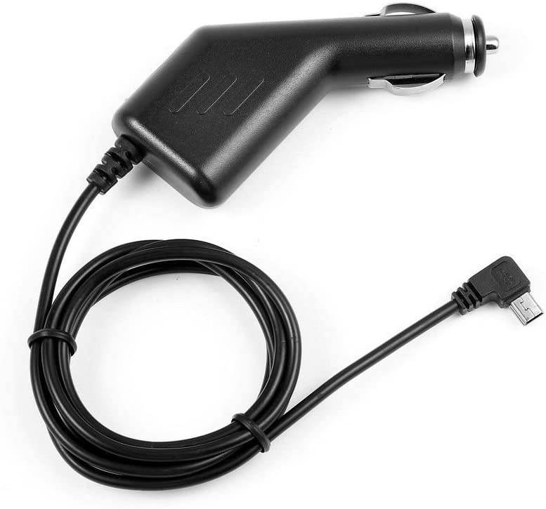 JFXONE Car Power Charger Adapter + USB Cord Compatible with Rand McNally TND 520, 530,540, 720, 730 GPS