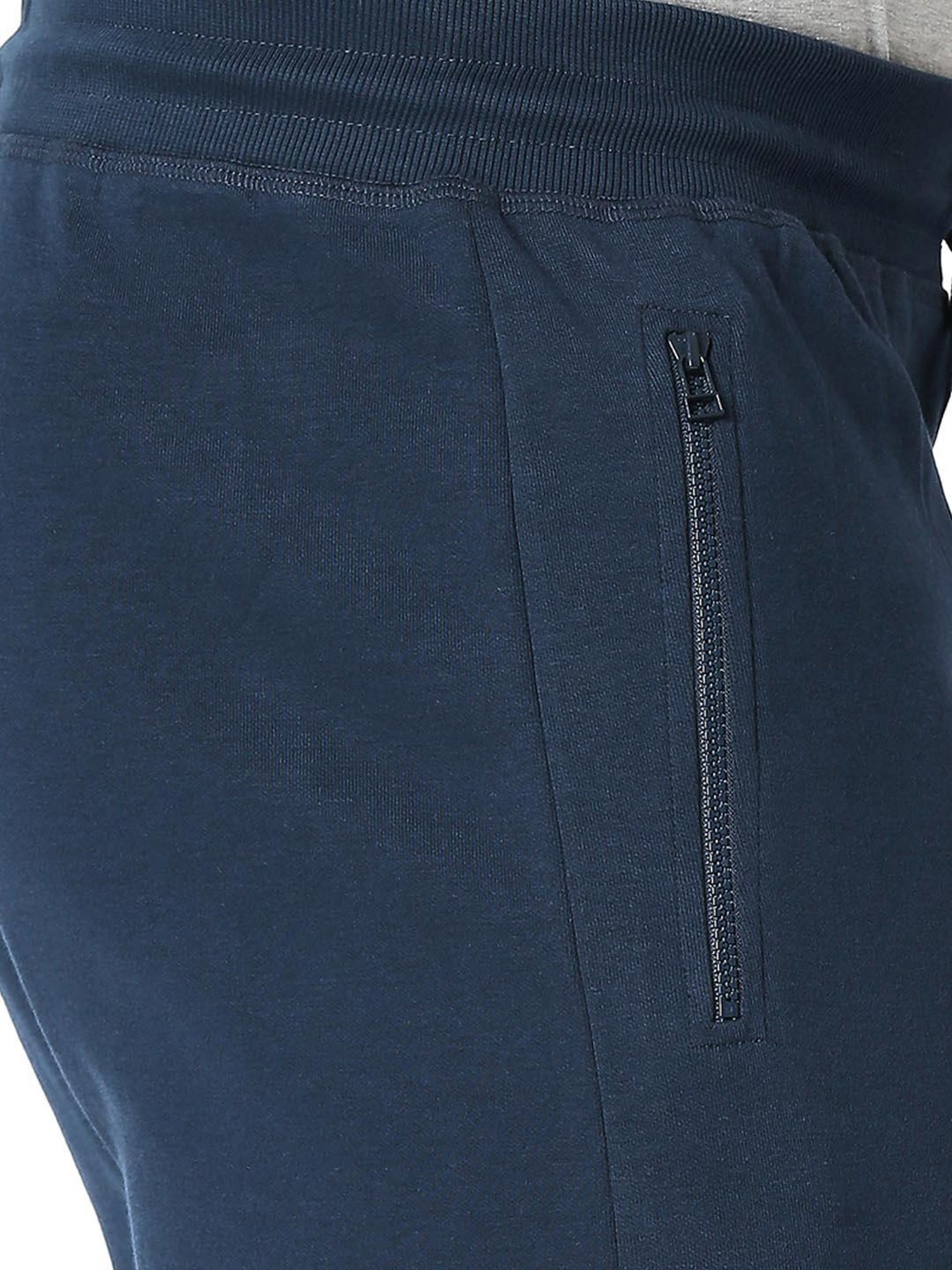 Basics Navy  Slim Fit Joggers