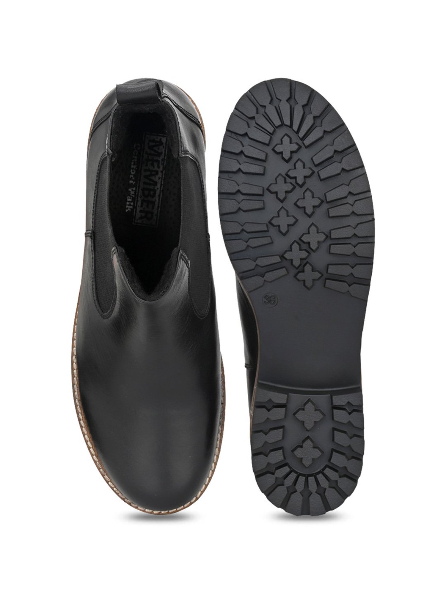 Delize Women's Black Chelsea Boots