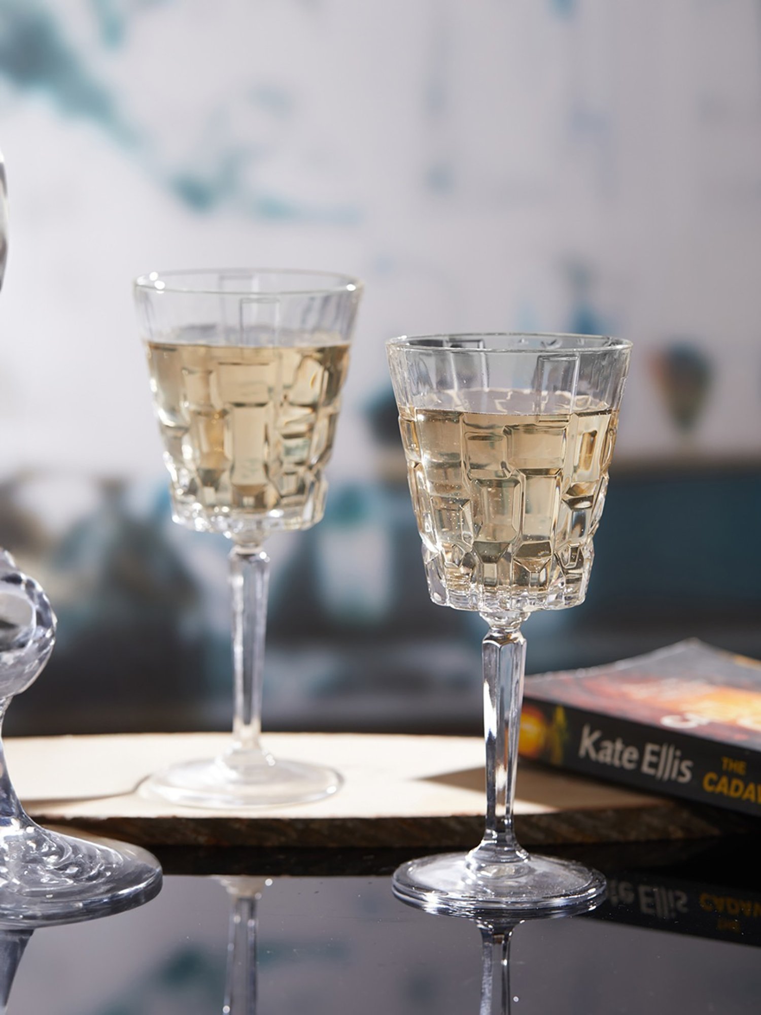 Mikasa Julie Transparent Glass Flute Glass (0.266 L) - Set of 4