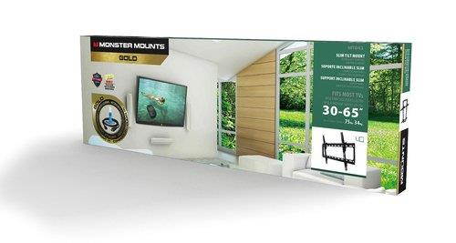MONSTER MOUNTS/PROMOUNTS Large Tilt Wall Mount,75 (MT643)