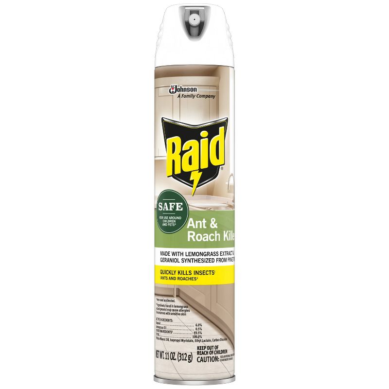 Raid 11oz Ant & Roach Killer with Essential Oils