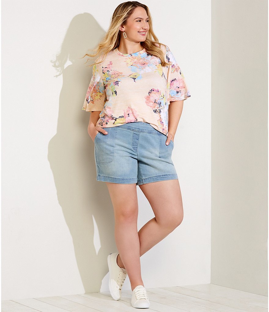 Westbound Plus Size the PARK AVE fit Denim Shorts