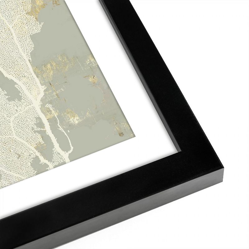 Americanflat Gold Sea Moss - Set of 2 Framed Prints by PI Creative