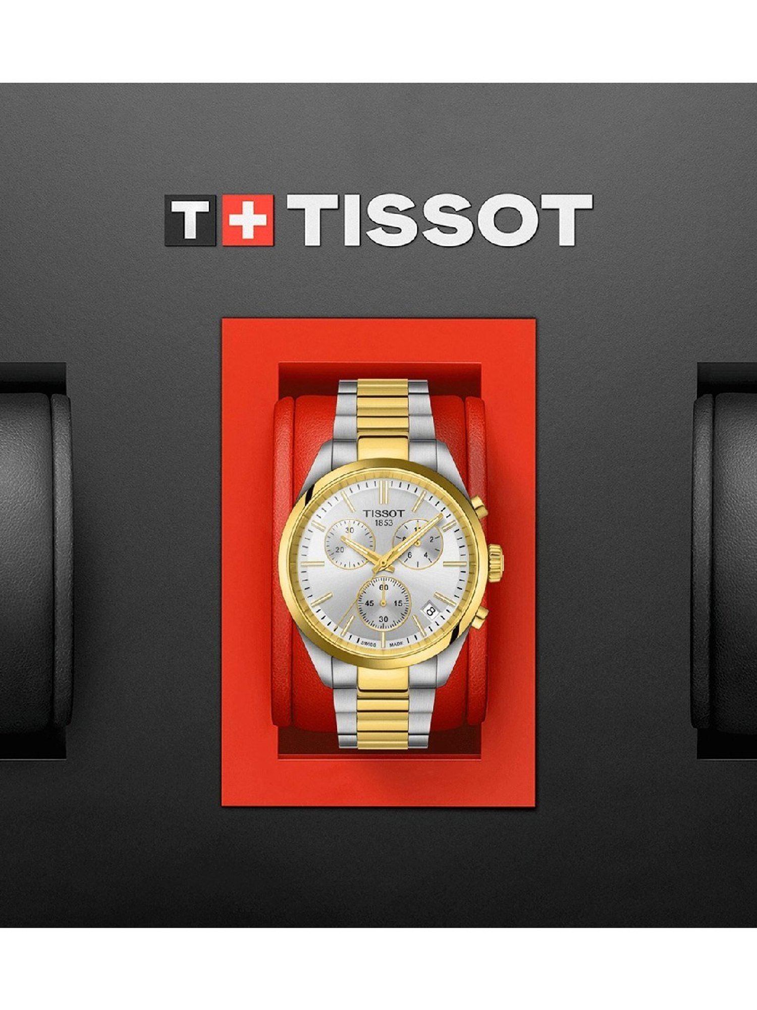 TISSOT T1504172203100 T-Classic PR 100 Chronograph Watch for Men