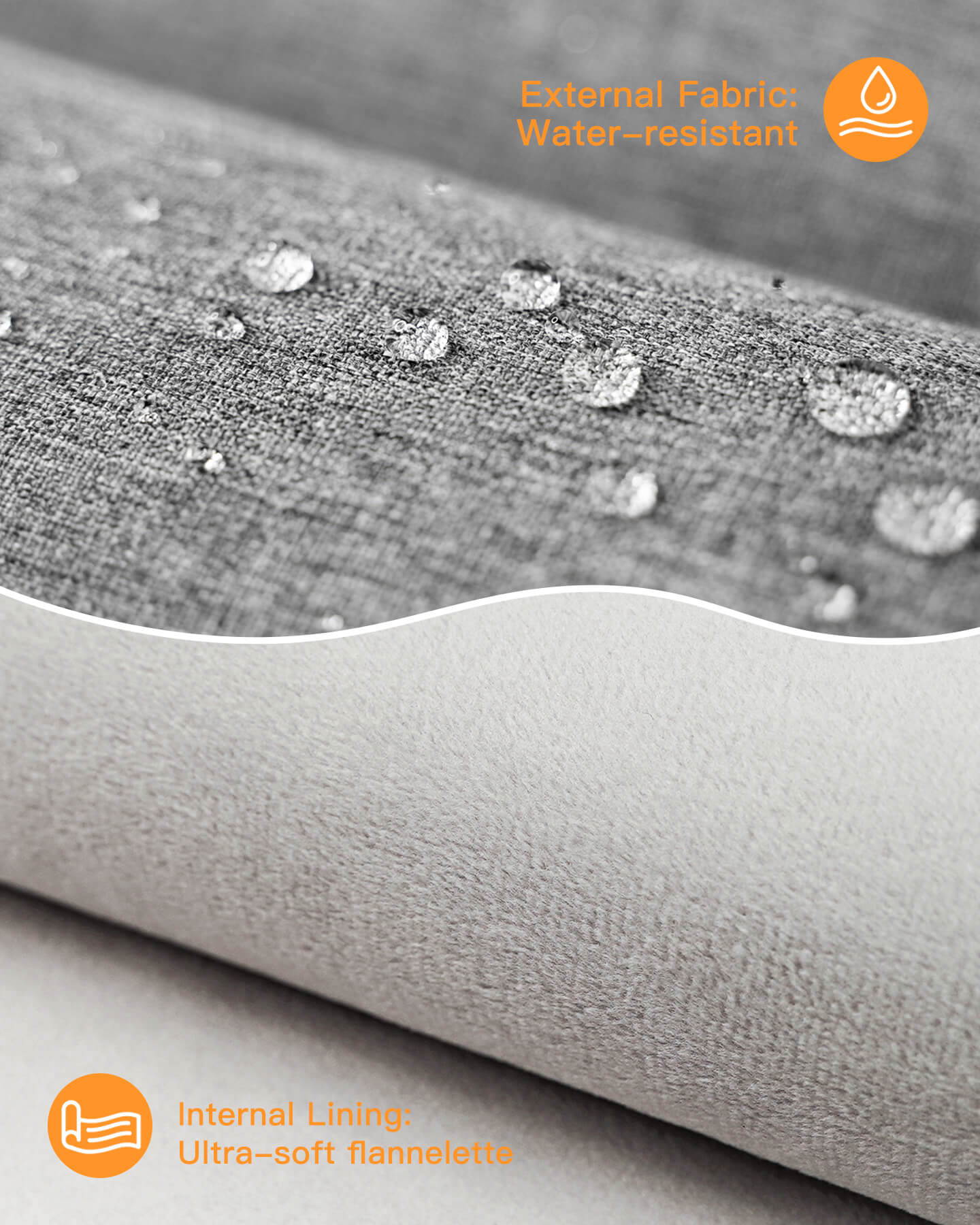 For 15.4-16 Inch MacBook Pro Laptop Sleeve Case Bag with Accessory Pouch - Gray