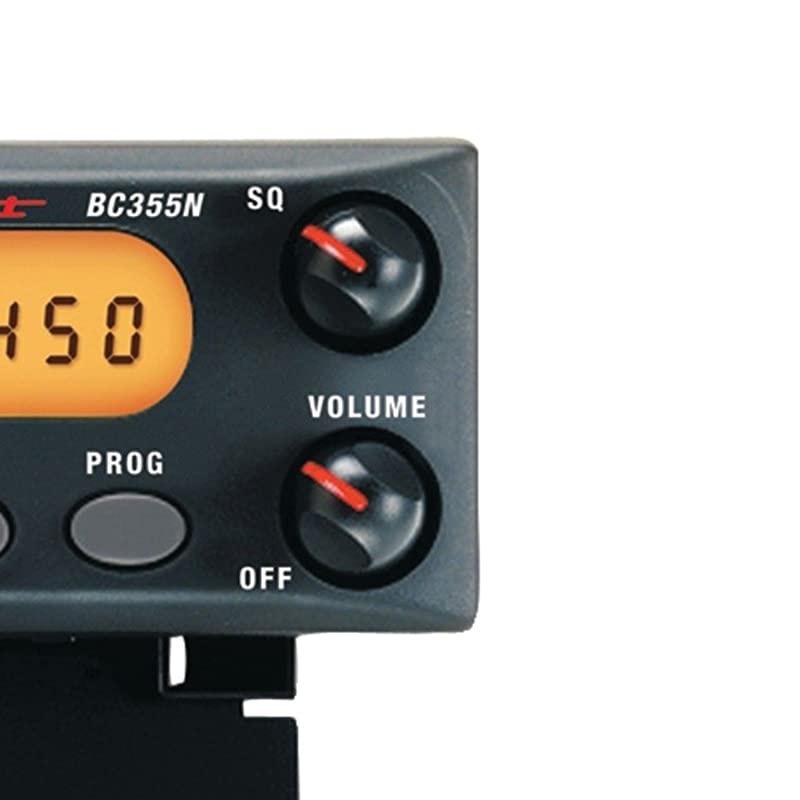 BC355N 800 MHz 300Channel BaseMobile Scanner Close Call RF Capture Preprogrammed Search Action Bands to Hear Police Ambulance Fire Amateur Radio Public Utilities Weather and More Black