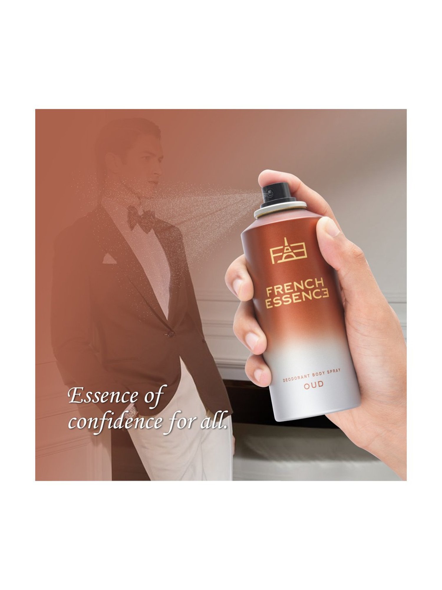 French Essence Oud Deodorant Body Spray - 150 ml