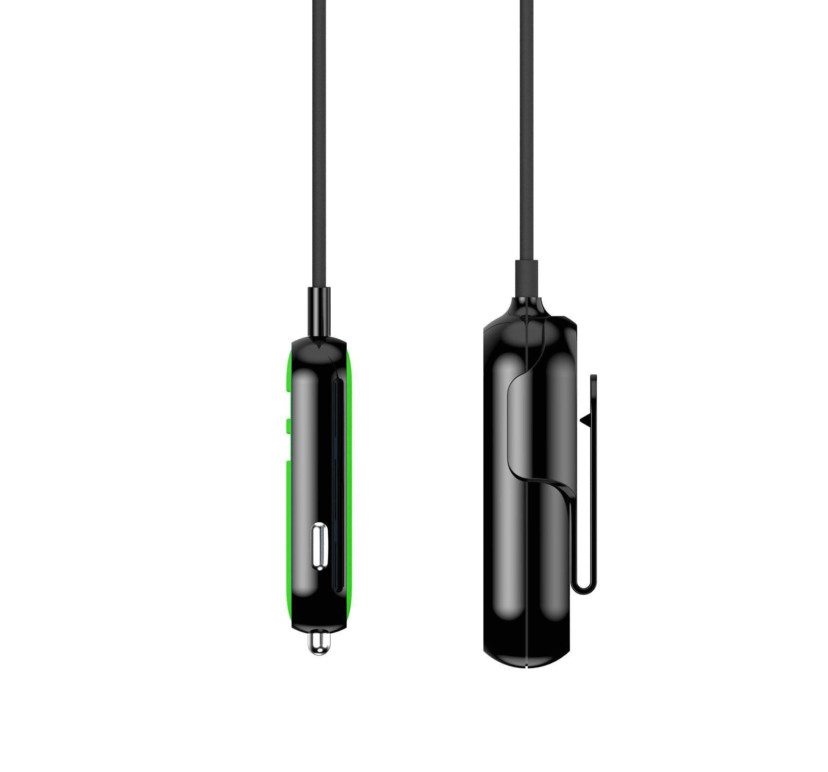 RapidX RXX5USBG X5 5 USB Ports Car Charger 22.4A Green